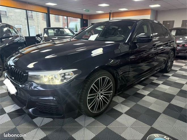 BMW Serie 5 Berline 530 e M Sport Bleu de 2019