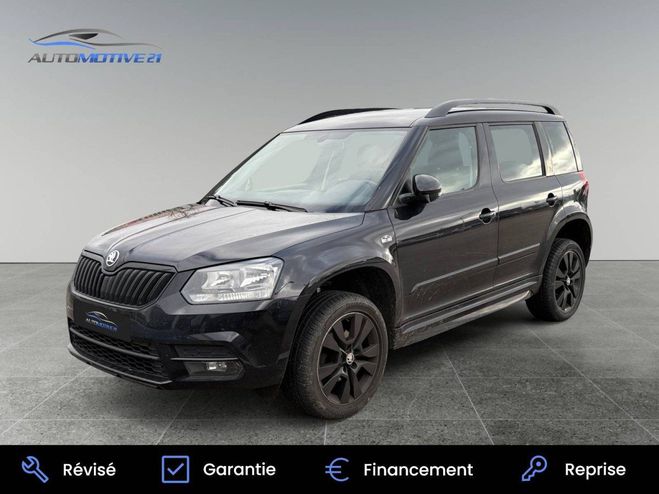 Cliquer pour voir la photo suivante Skoda Yeti 2.0 TDI 110 SCR Monte-Carlo Green Tec 4x NOIR de 2016
