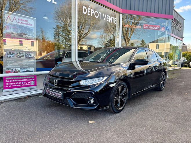 Honda Civic 2017 1.0 i-VTEC 129 Exclusive Premium Noir de 2017