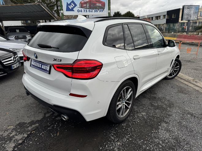 BMW X3 G01 xDrive20d 190ch BVA8 M Sport Blanche de 2017