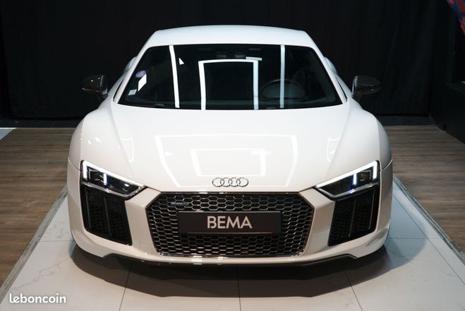 Audi R8 V10 Plus 5.2L 610cv Blanc de 2016