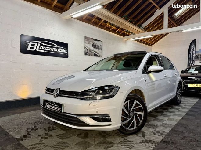Volkswagen Golf VII 2.0 TDI 150CH TOIT OUVRANT JOIN 5P Blanc de 2018