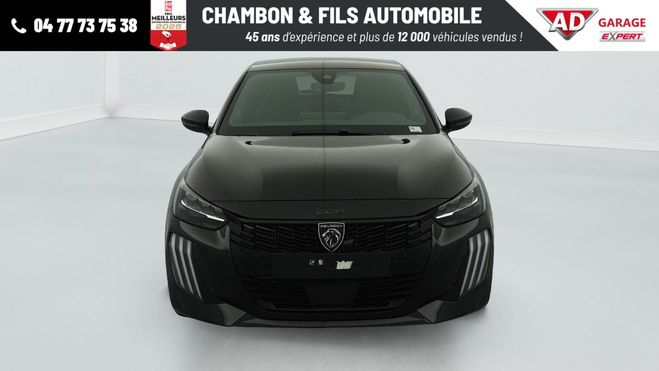 Peugeot 208 Hybrid 136 e-DCS6 GT Noir de 2024