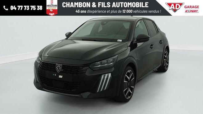 Peugeot 208 Hybrid 136 e-DCS6 GT Noir de 2024