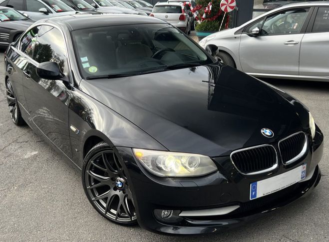 BMW Serie 3 E92 COUPE PHASE 2 LCI 320D 184 Cv CUIR G Noir de 2010