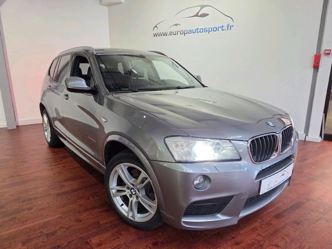 BMW X3 (F25) XDRIVE20DA 184CH SPORT DESIGN Gris F de 2014