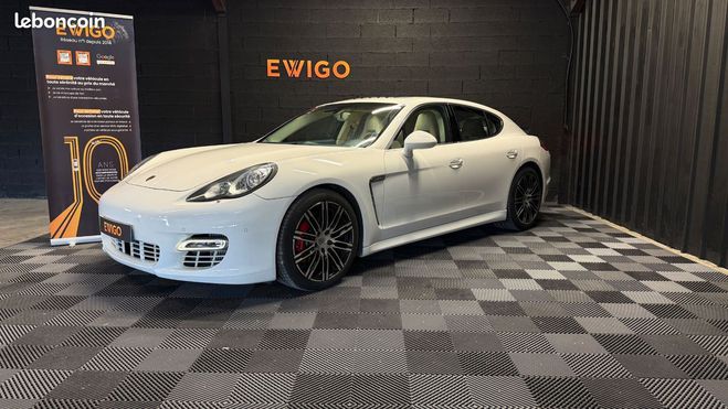 Cliquer pour voir la photo suivante Porsche Panamera 4.8 turbo 500 chrono pdk bva Blanc de 2010