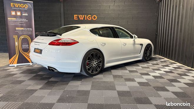 Porsche Panamera 4.8 turbo 500 chrono pdk bva Blanc de 2010