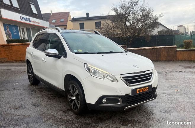 Peugeot 2008 generation-i 1.6 e-hdi 115 ch feline tit Blanc de 2013