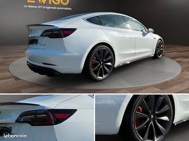 Tesla Model 3 model-3 513 ch 75kwh performance pup upg Blanc de 2020
