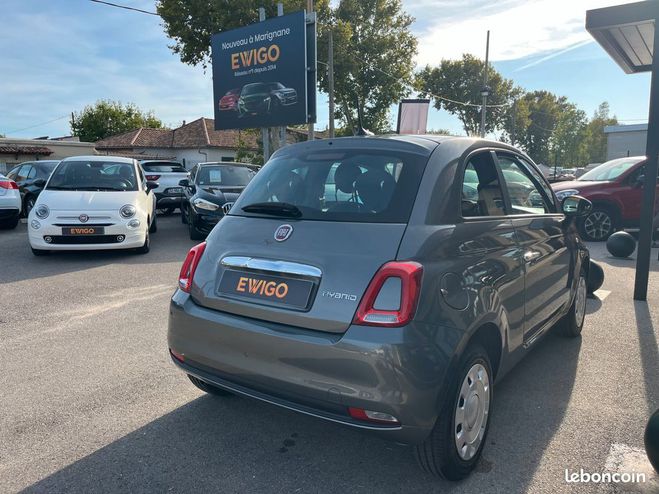 Fiat 500 1.0 70ch bsg s&s pack confort- apple car Gris de 2023