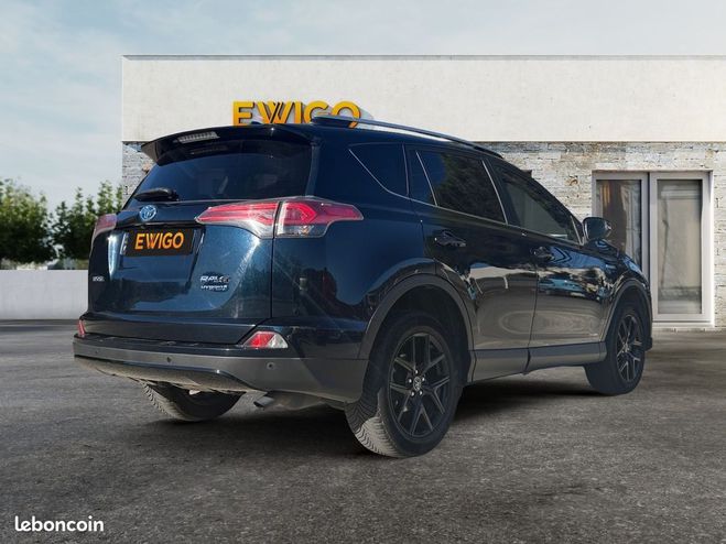 Toyota RAV 4 rav-4 2.5 197h 155 full-hybrid black edi Bleu de 2018