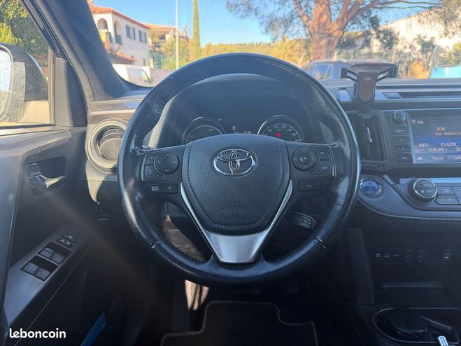 Toyota RAV 4 rav-4 2.5 197h 155 full-hybrid black edi Bleu de 2018