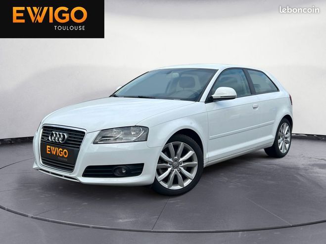 Audi A3 2.0 tdi 140 ch ambiente quattro 2e main, Blanc de 2010