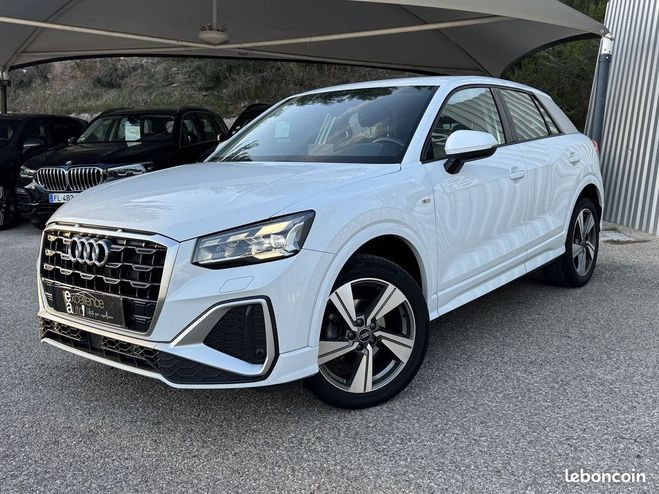 Audi Q2 30 TDI 116CH S LINE TRONIC 7 Blanc de 2021