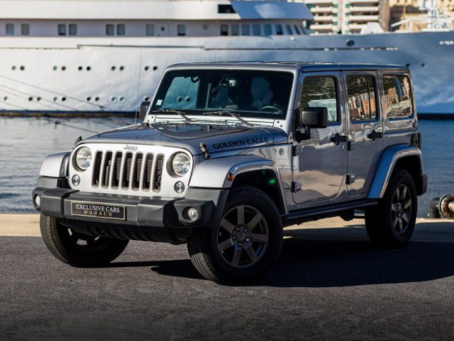 Cliquer pour voir la photo suivante Jeep Wrangler JK UNLIMITED SPORT GOLDEN EAGLE 3.6 V6 4 Gris Métal de
