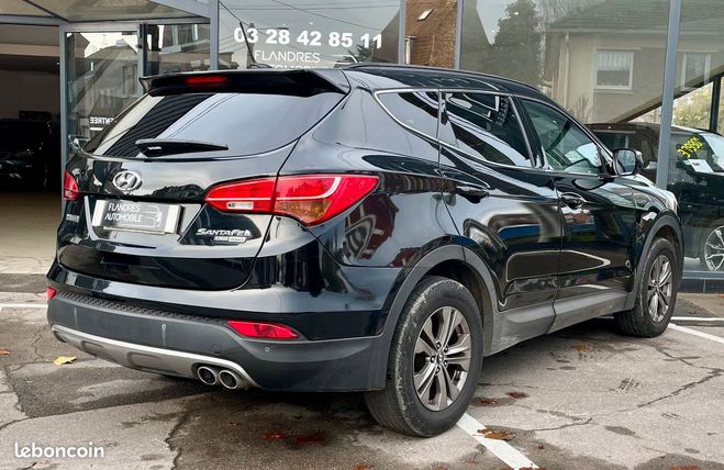 Hyundai Santa Fe 2.2 CRDi 197 4WD Pack Business ? 7 PLACE Noir de 2012