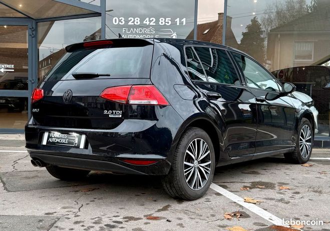 Volkswagen Golf 2.0 TDI 150 Allstar Noir de 2016