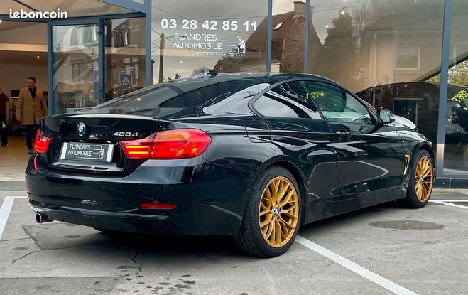 BMW Serie 4 Coup 420d 184ch Lounge Noir de 2013