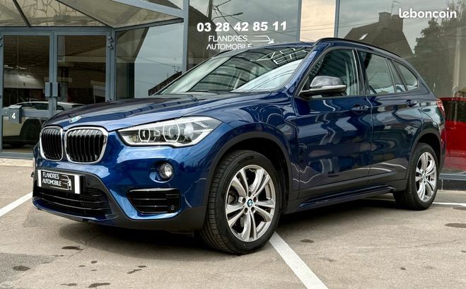 Cliquer pour voir la photo suivante BMW X1 sDrive20iA 192 ch M Sport DKG7 Bleu de 2018