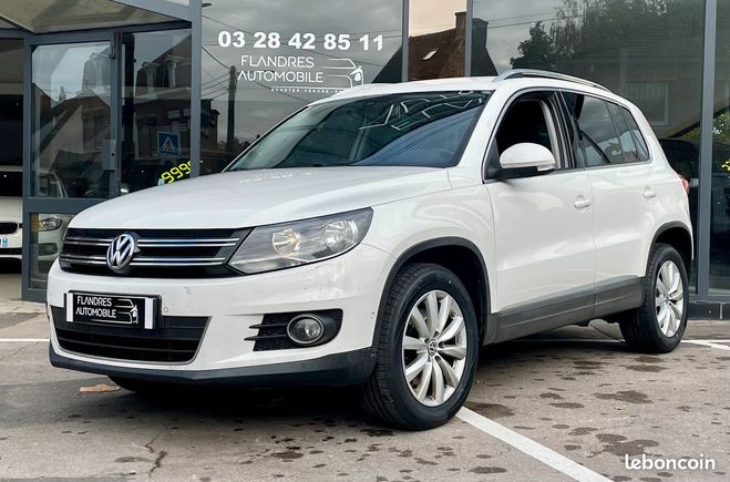 Volkswagen Tiguan 2.0 TDI 140ch BlueMotion Technology FAP  Blanc de 2012