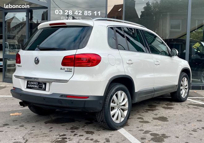 Volkswagen Tiguan 2.0 TDI 140ch BlueMotion Technology FAP  Blanc de 2012