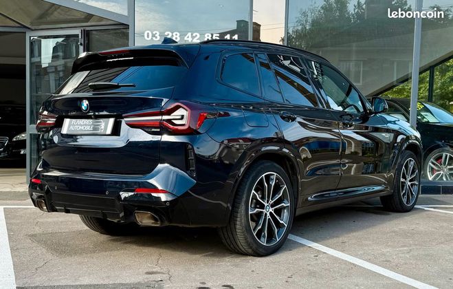 BMW X3 xDrive 20 DA 190ch M Sport FULL OPTIONS Noir de 2021
