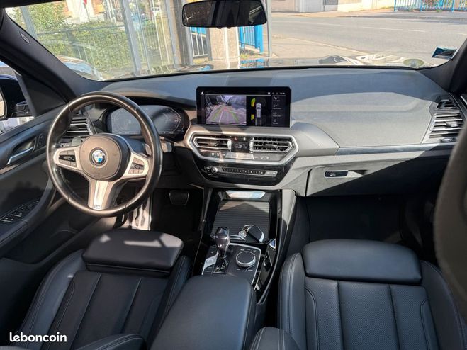 BMW X3 xDrive 20 DA 190ch M Sport FULL OPTIONS Noir de 2021