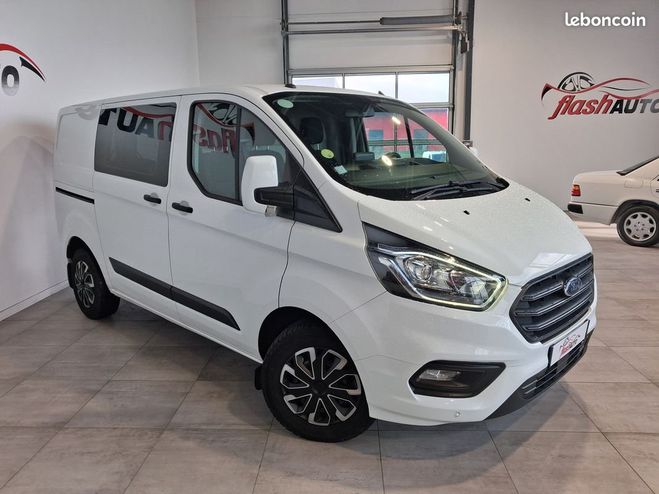 Ford Custom TRANSIT 2.0 TDCi 130cv-3 PLACES-2019 Blanc de 2019