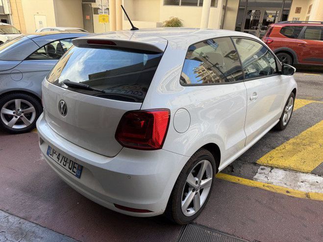 Volkswagen Polo 1.4 TDI 90CH BLUEMOTION TECHNOLOGY CONFO Blanc de 2015