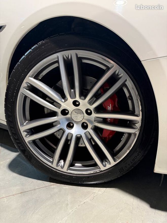 Maserati Ghibli iii 3.0 v6 s q4 garantie 12 mois Blanc de 2016