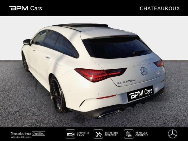 Mercedes Classe CLA ng Brake 200 d 150ch AMG Line 8G-DCT Blanc Digital M�tallis� de 2023