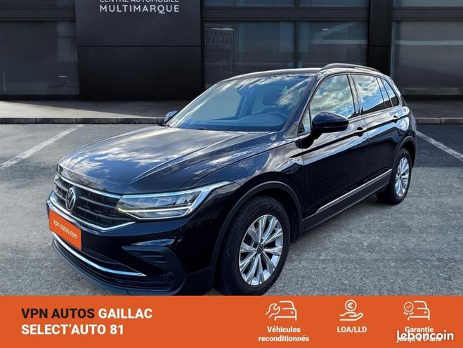 Cliquer pour voir la photo suivante Volkswagen Tiguan 1.5 TSI 150 DSG7 Life Business keyless a Noir de 2020