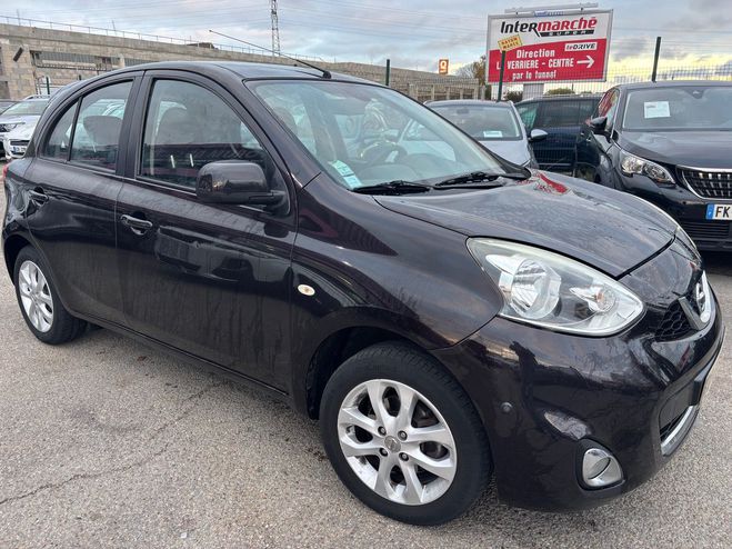 Nissan Micra IV (2) 1.2 80 CONNECT EDITION 8 Marron de 2014