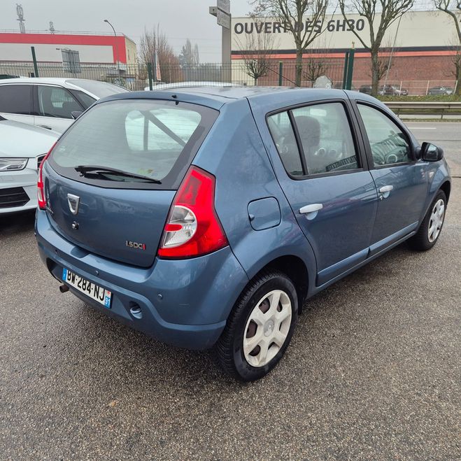 Dacia Sandero II 1.5 DCI 90 LAUREATE EURO6 Bleu de 2011