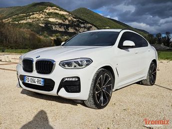  Voir détails -BMW X4 3.0 D 265 M-SPORT XDRIVE BVA à Cruas (07)