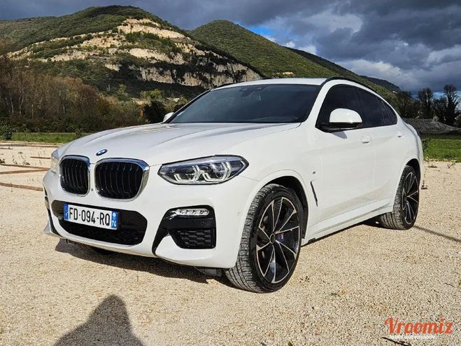 BMW X4 3.0 D 265 M-SPORT XDRIVE BVA Blanc de 2019