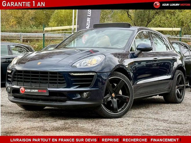 Cliquer pour voir la photo suivante Porsche Macan 3.0 V6 DIESEL 258 CV BLEU de 2016