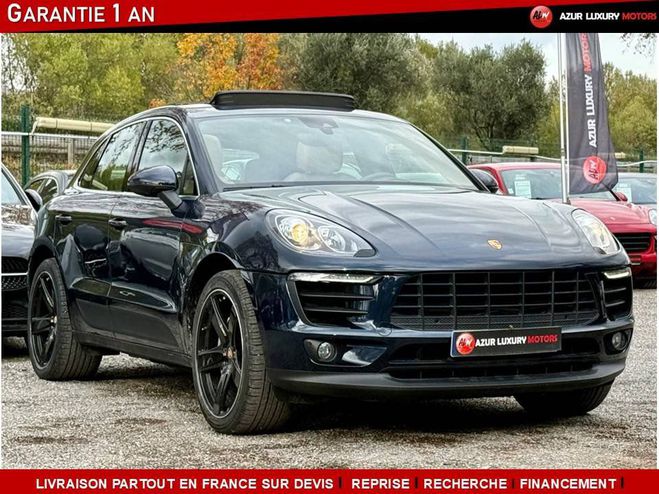 Porsche Macan 3.0 V6 DIESEL 258 CV BLEU de 2016