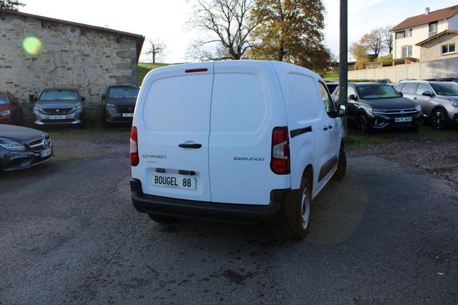 Citroen Berlingo 5 HDI 100 CV AFFAIRE 3 PLACES RGULATEUR Blanc Utilitaire de 2025