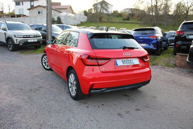 Audi A1 Sportback 30 TFSI 110CH DESIGN LUXE S TR Rouge Emotion de 2020