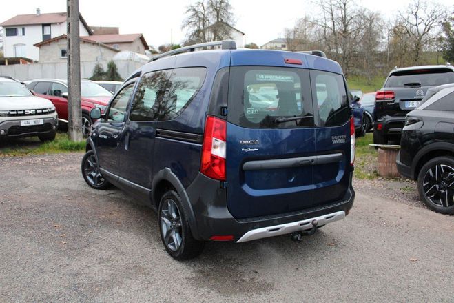Dacia Dokker TCE EXPLORER 115 CAMRA GPS USB ABS CUIR Bleu Cosmos de 2017