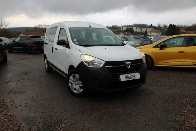 Cliquer pour voir la photo suivante Dacia Dokker 1.2 TCE 115CH SILVER LINE Blanc Glacier de 2017