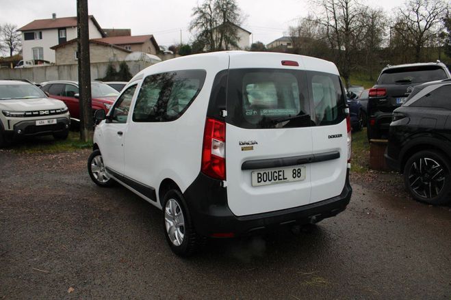 Dacia Dokker 1.2 TCE 115CH SILVER LINE Blanc Glacier de 2017