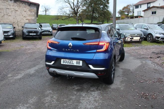 Renault Captur 4 TCE 100 INTENSE GPS 3D CAM�RA RE USB J Bleu / Toit Noir de 2020