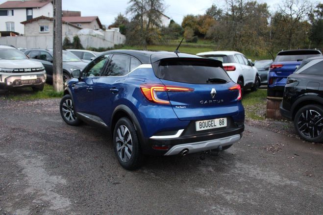 Renault Captur 4 TCE 100 INTENSE GPS 3D CAM�RA RE USB J Bleu / Toit Noir de 2020