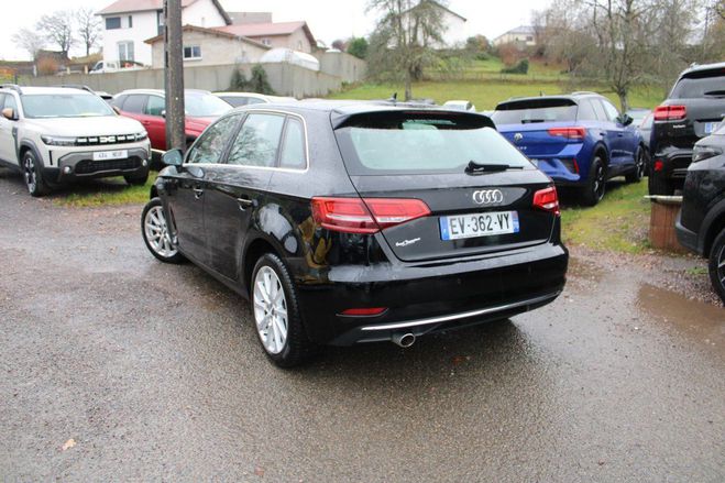 Audi A3 Sportback DESIGN TDI 116 CV GPS 3D XNON Noir Diamand de 2018
