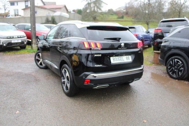 Peugeot 3008 III 2L BLUE HDI 150 CV GT-LINE GPS 3D CA Noir Perla de 2018
