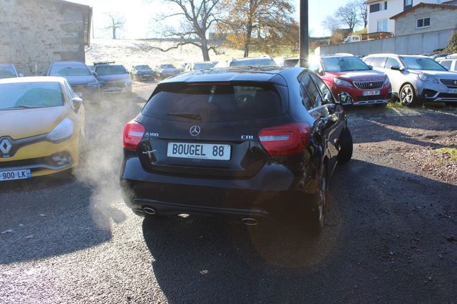 Mercedes Classe A II 180 CDI 110 CV SPORT CAMRA CUIR GPS  Noir Diamant de 2015