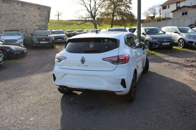 Renault Clio VI TECHNO TCE 90 CV GPS 3D CAMRA USB JA Blanc Cristal de 2025